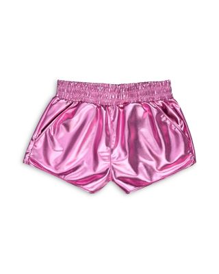 Girls' Metallic Shorts - Big Kid