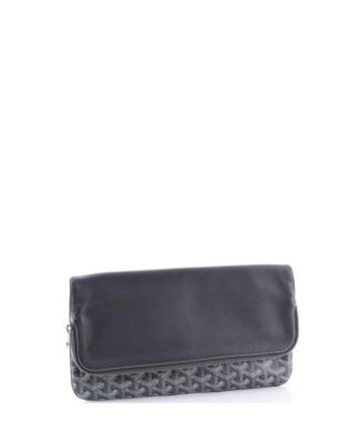 Saint Marie Clutch Coated Canvas