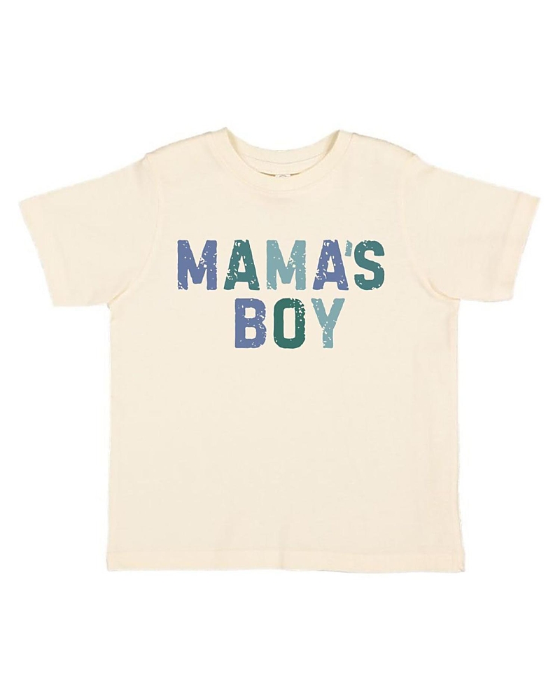 Sweet Wink Boys' Mama's Boy Short Sleeve T-shirt - Baby, Little Kid, Big Kid