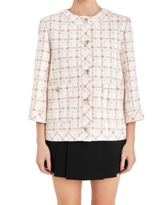 Women's Tweed Boxy Jacket