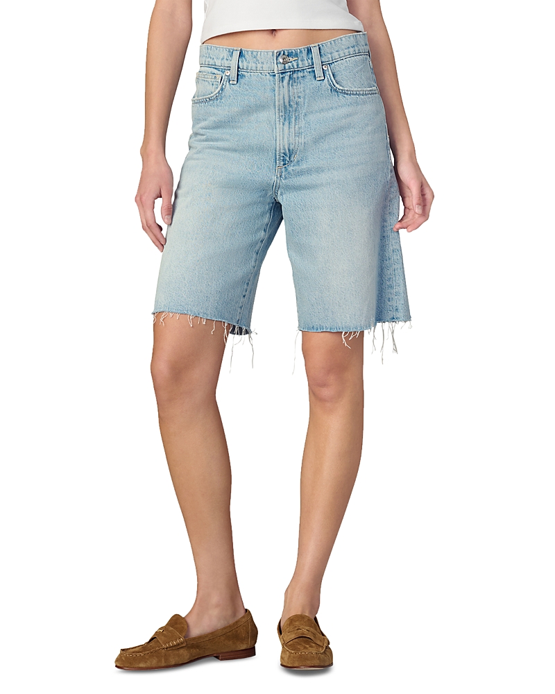 Shop Joe's Jeans The Ryan High Rise Bermuda Jean Shorts In Gentle