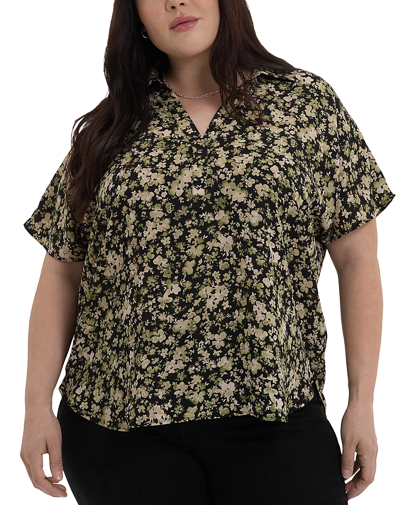 NYDJ PLUS SIZE BECKY BLOUSE