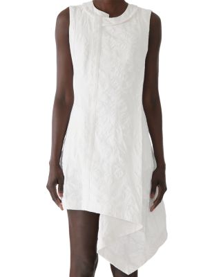 Textured Asymmetric Dress