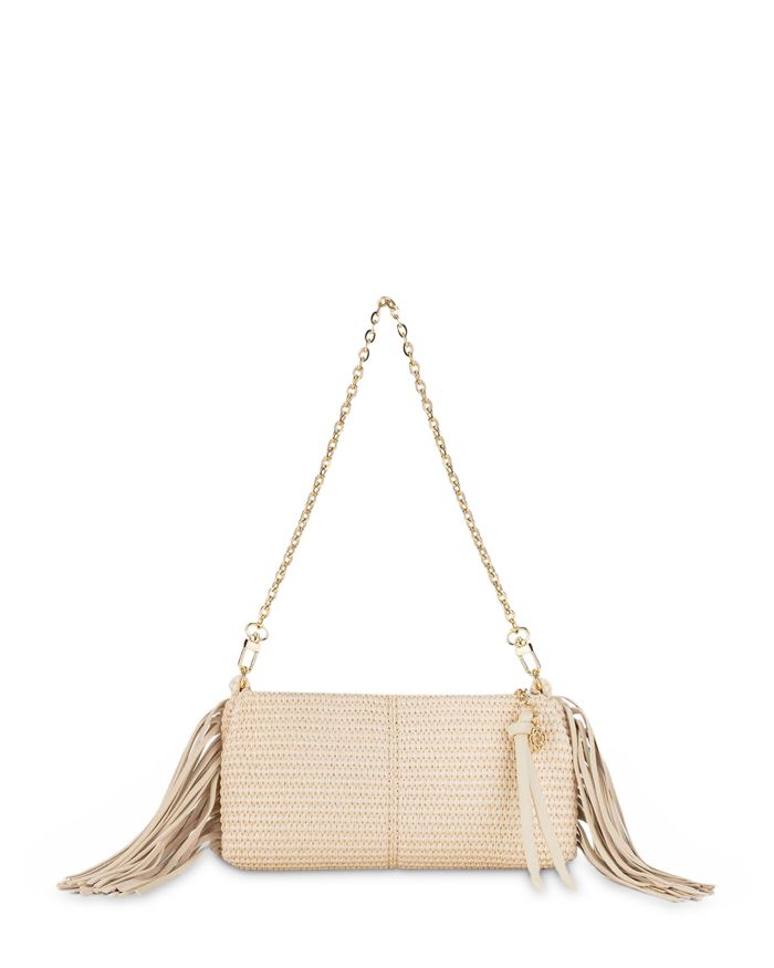 Miss M Raffia Look Clutch