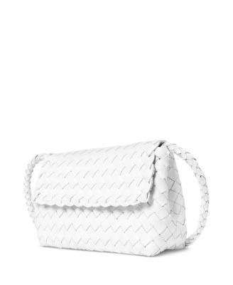 Vinnie Mini Woven Leather Crossbody