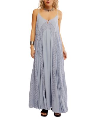 maxi black linen dress A-line Linen Dress CHILOE in Black