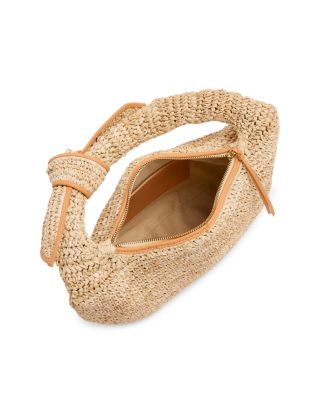 Josie Raffia Knot Shoulder Bag