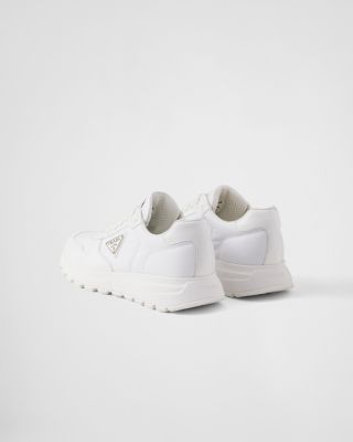  Men's Prax 01 Re-Nylon and Brushed Leather Sneakers