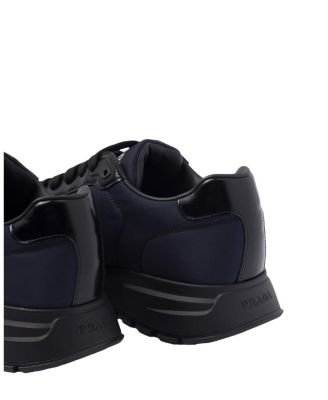  Men's Prax 01 Re-Nylon and Brushed Leather Sneakers