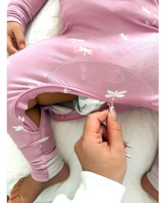 Unisex Romper Footie Convertible Pajama - Baby