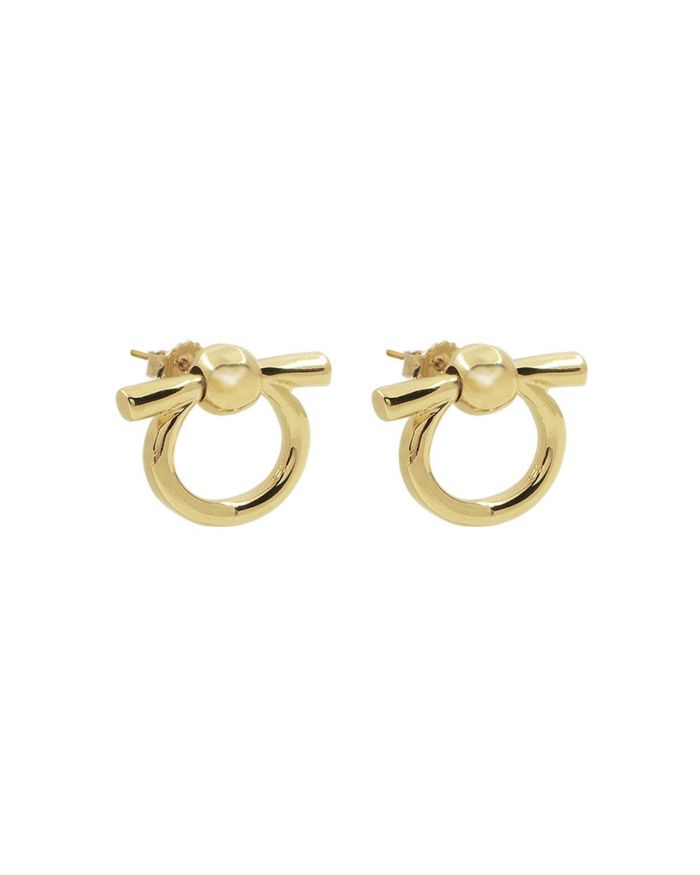 Mini Omega Earrings