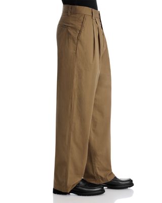 Slater Relaxed Fit Wide Leg Trousers