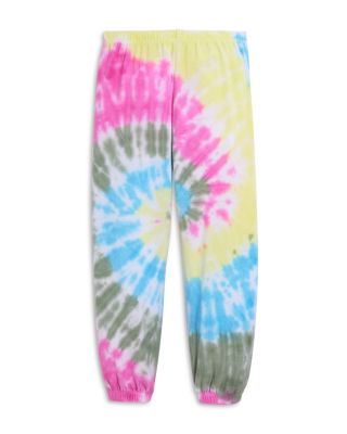 Girls' Pastel Tie Dyed Slouchy Pants - Little Kid, Big Kid