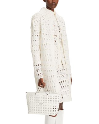 Leather Shopping Basket