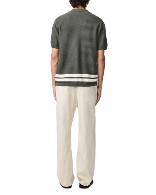 Ares 6636 Regular Fit Knit Short Sleeve Sweater  