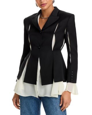 rokh - Split Panel Blazer