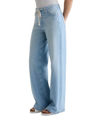 Stella Cinched Low Slung Palazzo in Serendipity