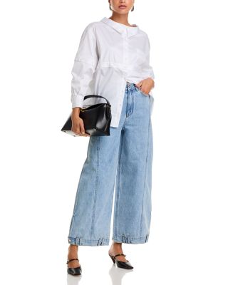 Multi Button Broken Shirt