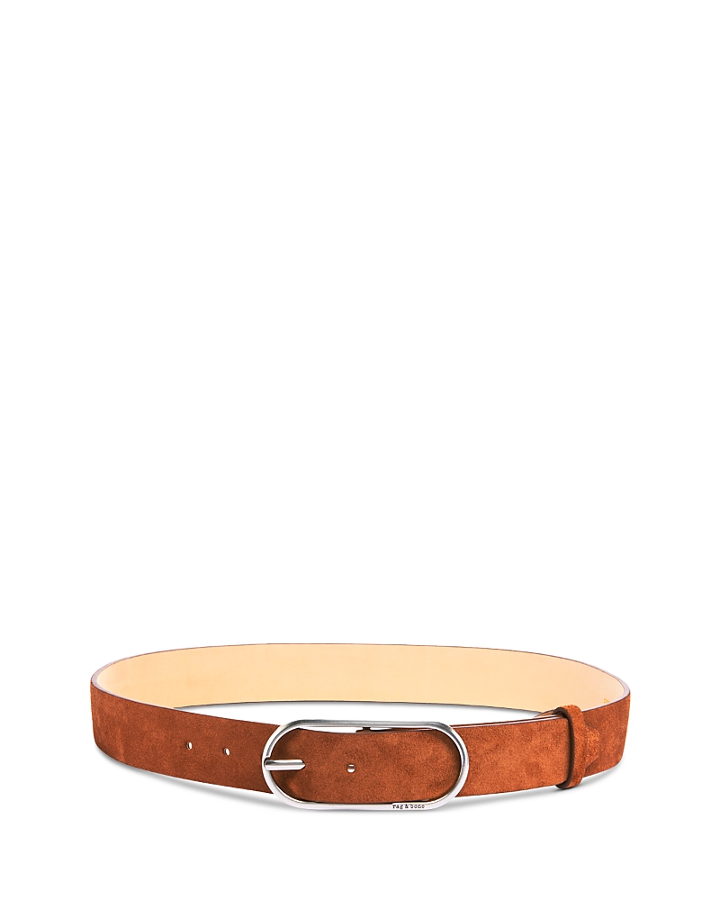 rag & bone Women's Rounded Rebound Leather Belt