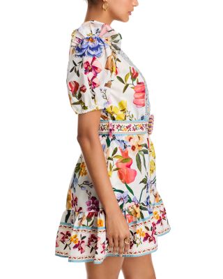 Greek Garden Off-White Mini Dress - Exclusive