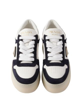 Women's Downtown Bold Nappa Leather and Suede Sneakers