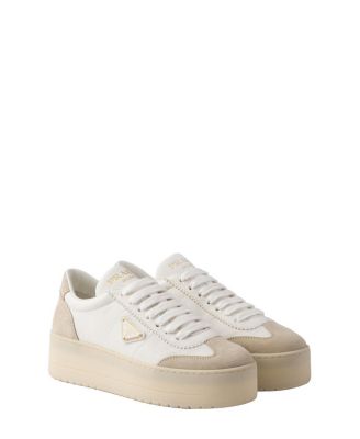  Women's Downtown Bold Nappa Leather and Suede Sneakers