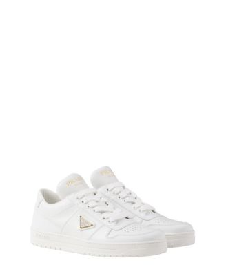 Prada - Women's Downtown Leather Sneakers