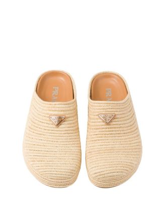 Men's Raffia Mules