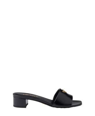 Women's Saffiano Patent Leather Sandals