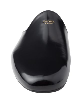 Men's Brushed Leather Slippers