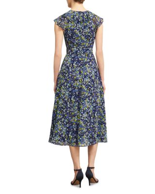 Dawn Ditsy Floral Print Dress