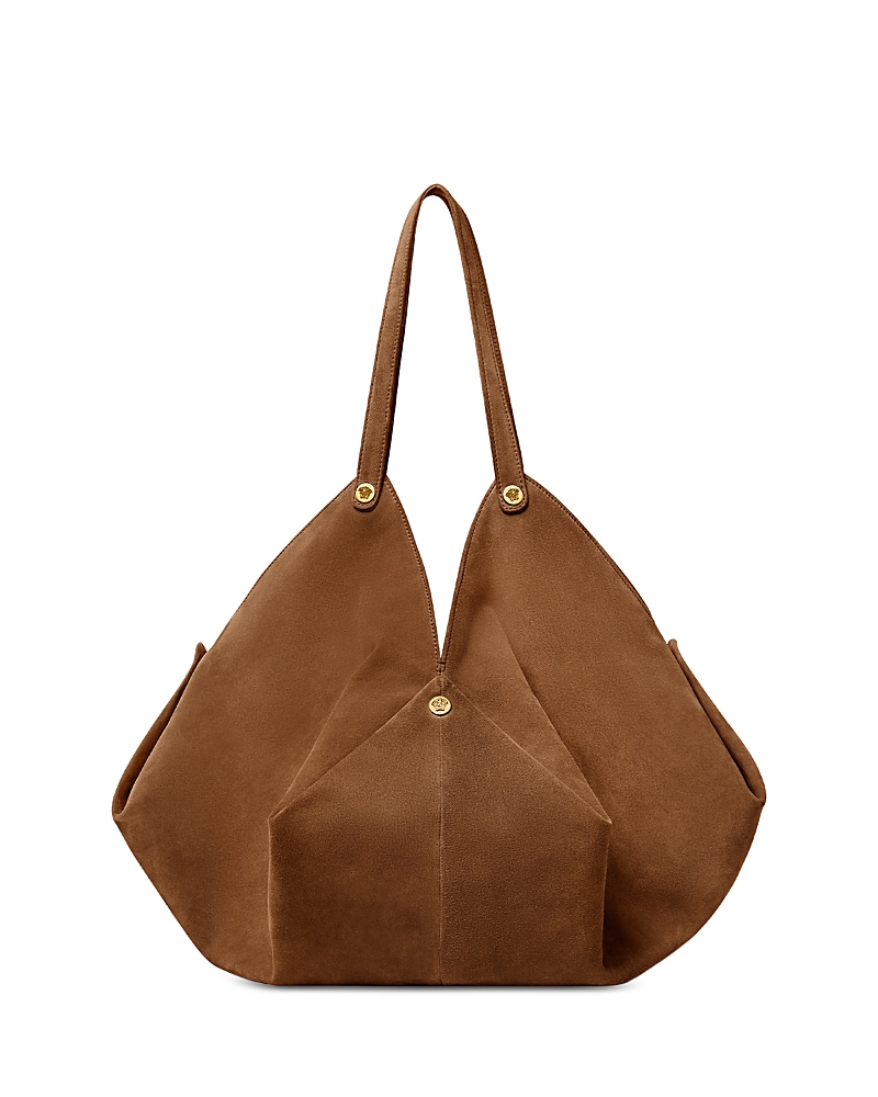 Versace Protea Leather Tote Bag