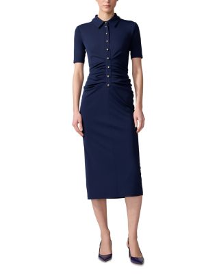 Carolina Herrera - Ruched Polo Dress
