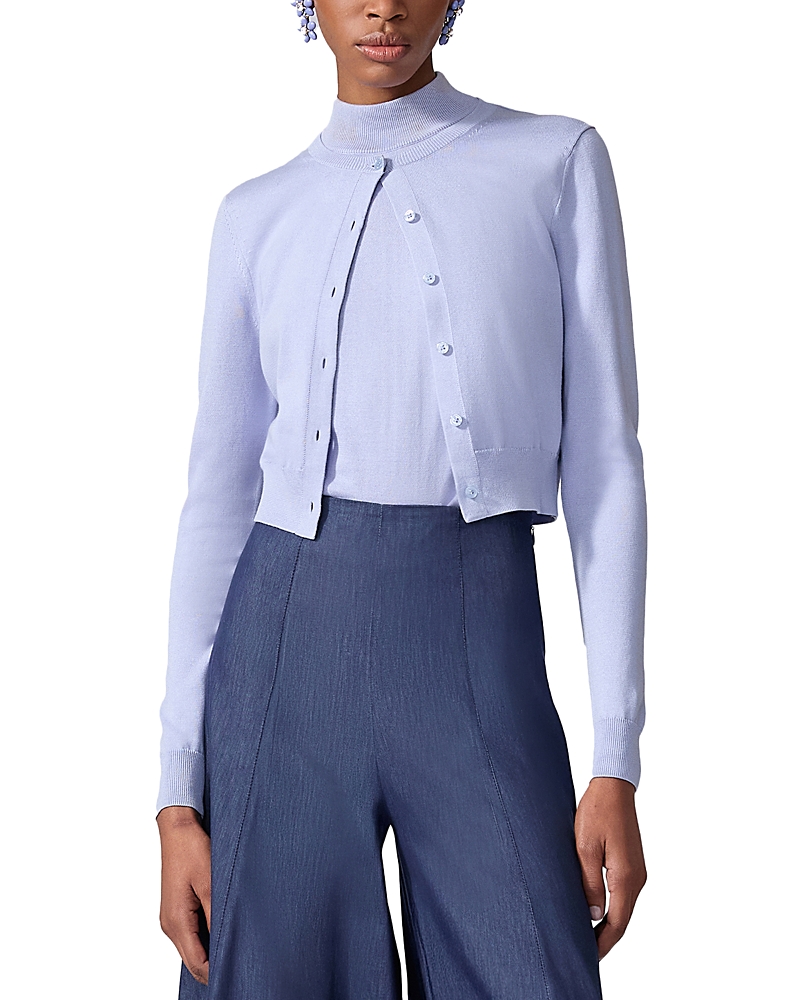 Carolina Herrera Long Sleeve Cardigan