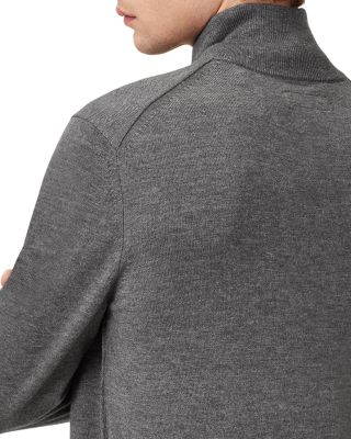 Kilburn Wool & Nylon Regular Fit Quarter Zip Sweater