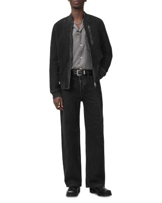 Kemble Suede Bomber Jacket