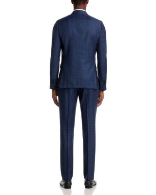Soho Plaid Extra Slim Fit Suit