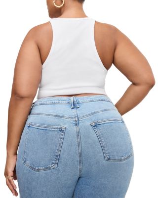 Good Standard Kick Flare Jeans in Indigo954