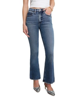 Good American - Good Standard Kick Flare Jeans in Indigo1014