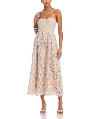 Lace Midi Dress - Exclusive