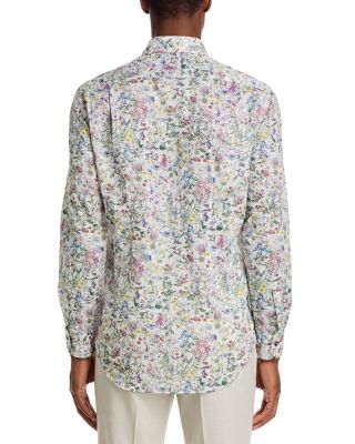Tailored Floral Print Shirt