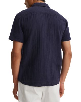 Christian02 Cotton Crepe Button Down Shirt