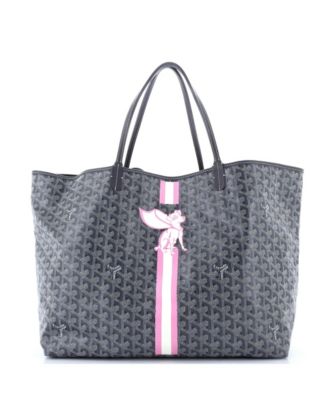 Pre-Owned Goyard - GM Saint Louis Tote Printed Coated Canvas
