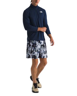 24/7 Regular Fit Quarter Zip Long Sleeve Tee