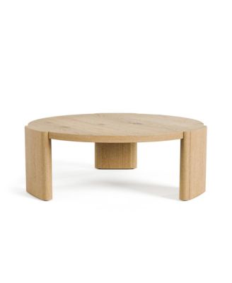 Minst Wood Round Coffee Table