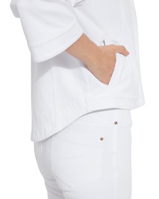 Remi Three Quarter Sleeve Denim Jacket