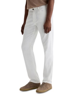 Everett Slim Straight Fit Jeans in Pristine White