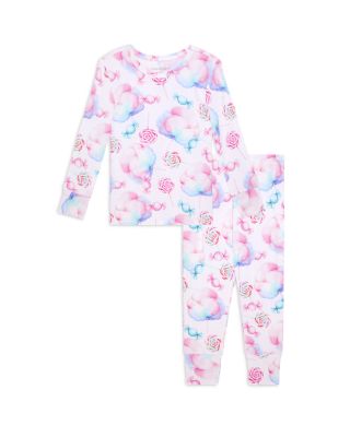 Posh Peanut - Girls' Sweeties Long Sleeve Basic Pajamas - Little Kid