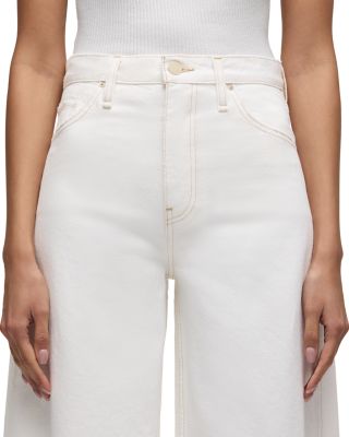 Relaxed Barrel Jeans in White