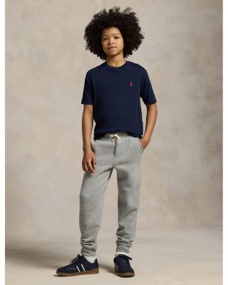 Boys' Embroidered Pony Cotton Tee - Big Kid